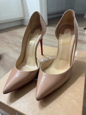Christian Louboutin Iriza 100 NUDE COLOR